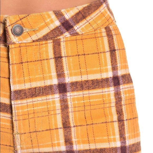 NWT Free People Just Float On Printed Cord Flares - Picture 5 of 8